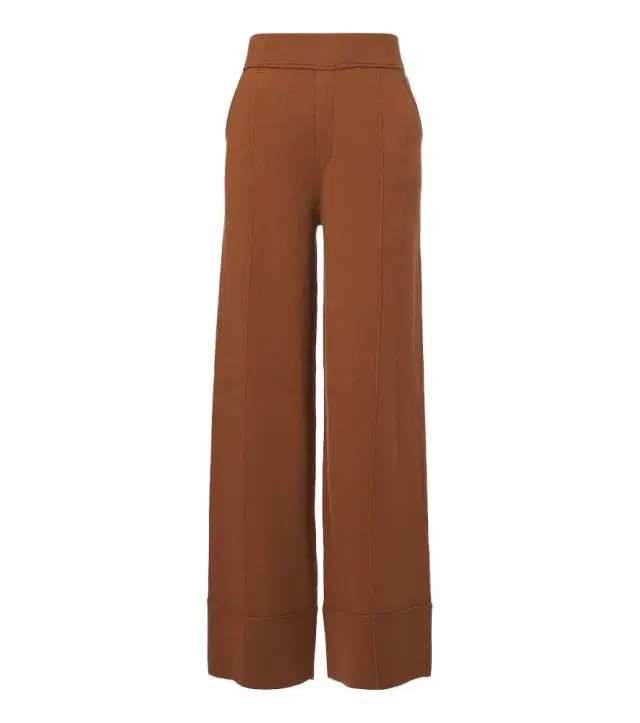 Wool and cashmere wide-leg pants