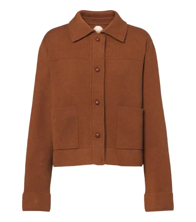 Jardin des Orangers Fringed wool and cashmere jacket