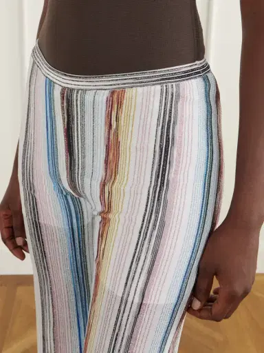 Missoni Striped Knitted Flared Pants | Thumbnail 4