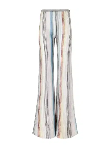 Missoni Striped Knitted Flared Pants | Thumbnail 1