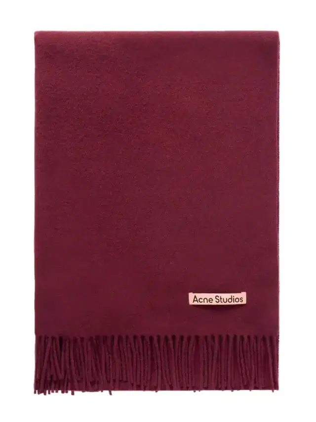 Acne Studios Fringed Wool Scarf
