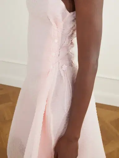 Cecilie Bahnsen Floria Cloque Midi Dress | Thumbnail 4