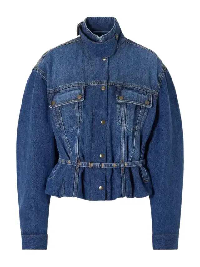 Dries Van Noten Belted Denim Jacket