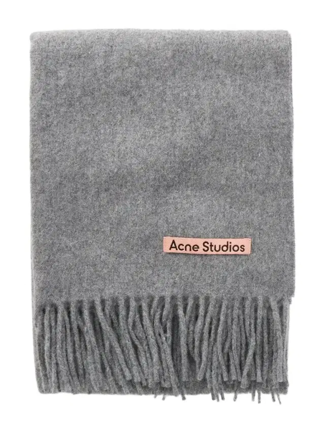 Acne Studios Fringe-detail Wool Scarf