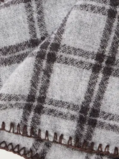 mfpen Checked Virgin Wool Scarf | Thumbnail 4