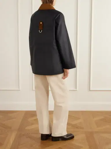 Barbour Treeton Corduroy-trimmed Cotton Jacket | Thumbnail 4 Barbour Treeton Corduroy-trimmed Cotton Jacket | Thumbnail 4