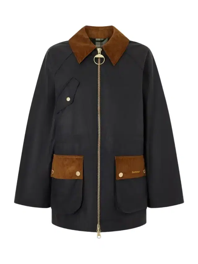 Treeton Corduroy-trimmed Cotton Jacket