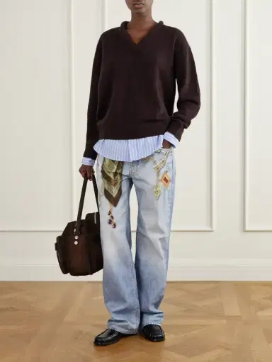 Acne Studios Pazer Tlo Trompe-l’oeil Straight-leg Jeans | Thumbnail 5