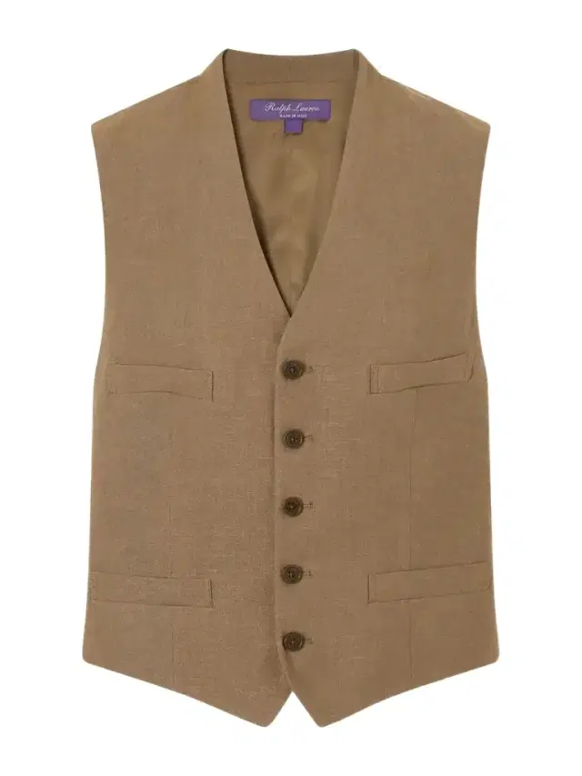 Ralph Lauren Collection Jaiden Linen Vest