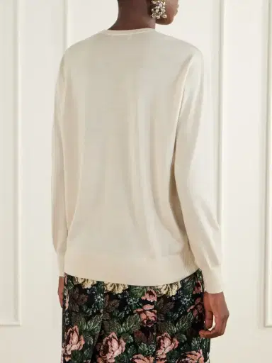 Dries Van Noten Ribbed Merino Wool Sweater | Thumbnail 4