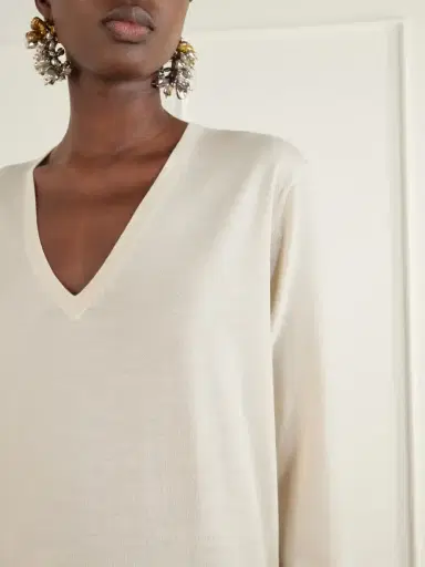 Dries Van Noten Ribbed Merino Wool Sweater | Thumbnail 5