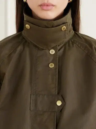 Barbour Kirklees Corduroy-trimmed Waxed Cotton Jacket | Thumbnail 5 Barbour Kirklees Corduroy-trimmed Waxed Cotton Jacket | Thumbnail 5