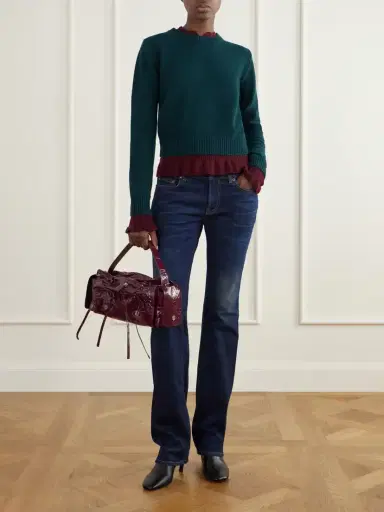 Acne Studios 2013 Distressed High-rise Skinny Jeans | Thumbnail 2