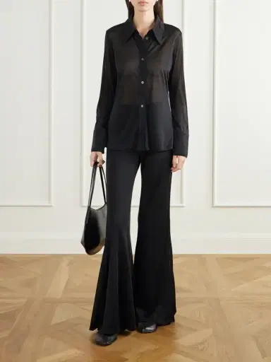 The Park Jane Lyocell Flared Pants | Thumbnail 2