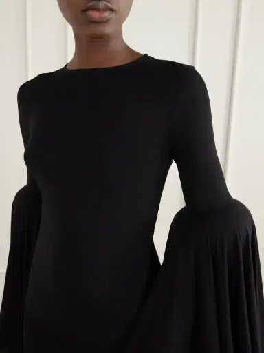 Jean Paul Gaultier Gathered Jersey Blouse | Thumbnail 5