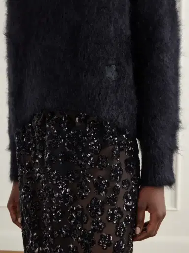 Cecilie Bahnsen Firall Brushed Mohair And Silk-blend Sweater | Thumbnail 5