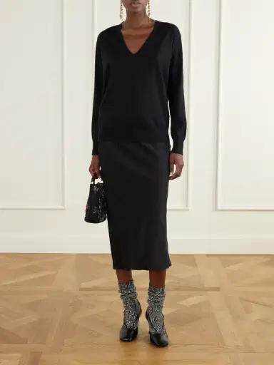 Dries Van Noten Ribbed Merino Wool Sweater | Thumbnail 2