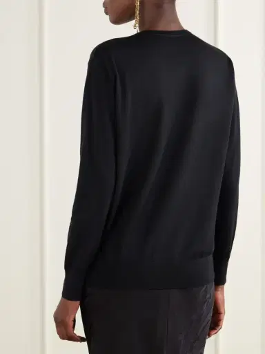 Dries Van Noten Ribbed Merino Wool Sweater | Thumbnail 3