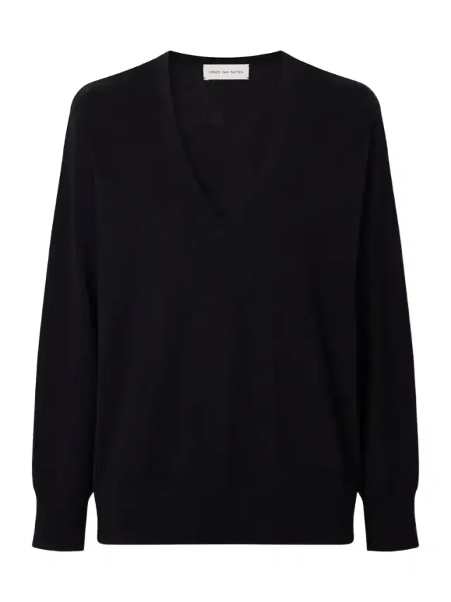 Dries Van Noten Ribbed Merino Wool Sweater