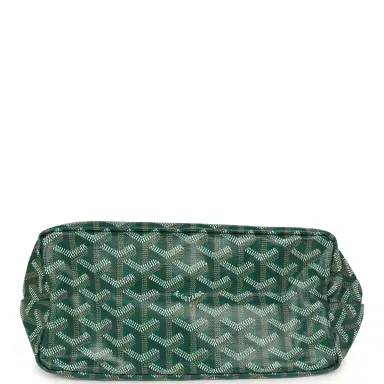 goyard Goyard Goyardine Green Boheme Mini Hobo Bag Palladium Hardware | Thumbnail 6 goyard Goyard Goyardine Green Boheme Mini Hobo Bag Palladium Hardware | Thumbnail 6