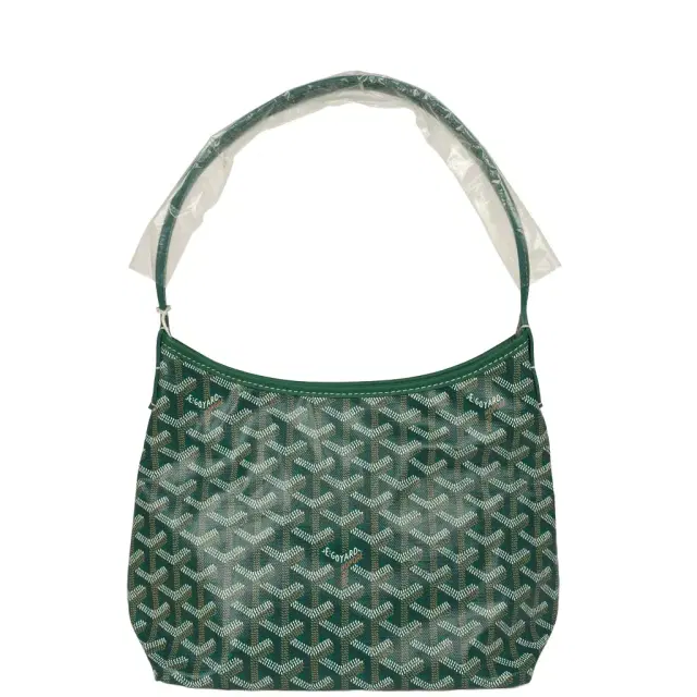 goyard Goyard Goyardine Green Boheme Mini Hobo Bag Palladium Hardware