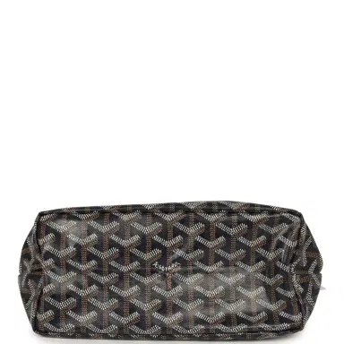 goyard Goyard Goyardine Navy Boheme Mini Hobo Bag Palladium Hardware | Thumbnail 5 goyard Goyard Goyardine Navy Boheme Mini Hobo Bag Palladium Hardware | Thumbnail 5