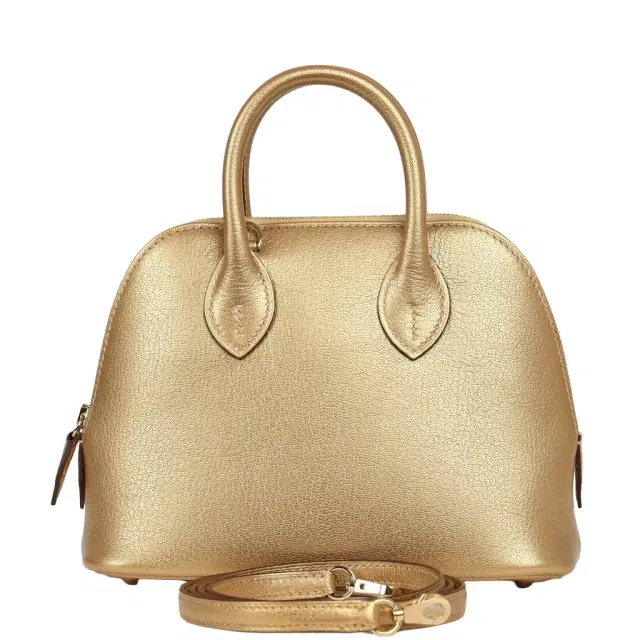 HERMÈS Hermes 1923 Bolide Mini Dore Chevre Chamkilight Permabrass Hardware