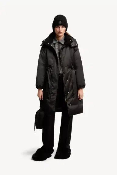 Moncler Contemplatif Hodded Long Down Parka | Thumbnail 3