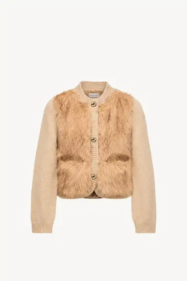 Moncler Alpaca & Wool Blend Padded Cardigan | Thumbnail 2
