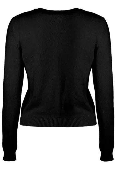 MISH Paillette Sequin Long Sleeve Cardigan | Thumbnail 5