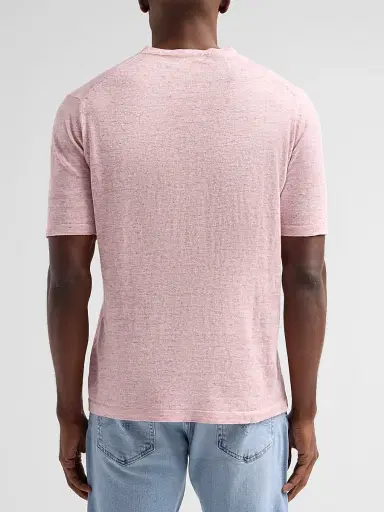Saks Fifth Avenue Men's Linen Crewneck T-Shirt | Thumbnail 3 Saks Fifth Avenue Men's Linen Crewneck T-Shirt | Thumbnail 3