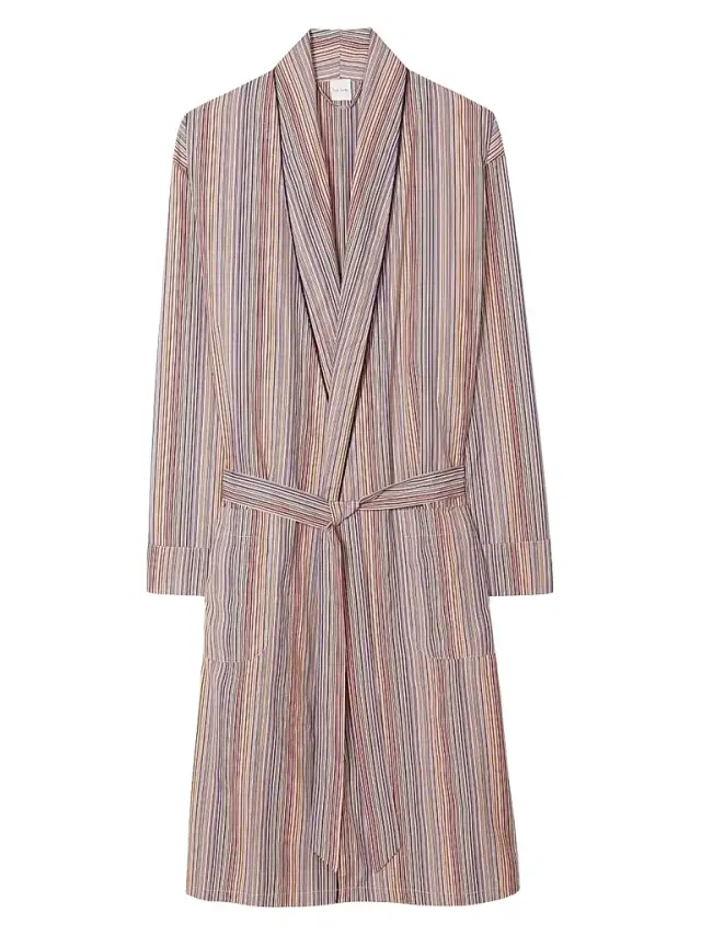 Paul Smith Men's Striped Dressing Gown
