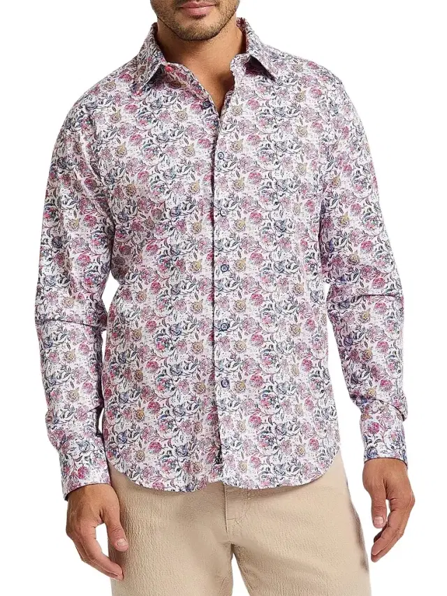 Robert Graham Men's Andaman Woven Shirt