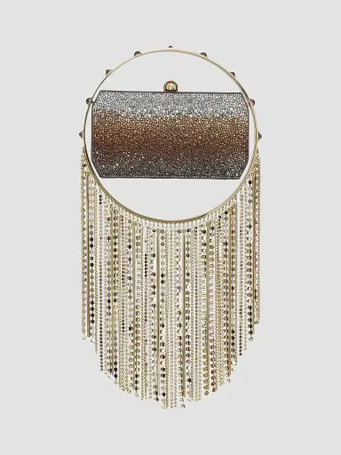 Christian Louboutin Women's Trapeze Evening Clutch | Thumbnail 3 Christian Louboutin Women's Trapeze Evening Clutch | Thumbnail 3
