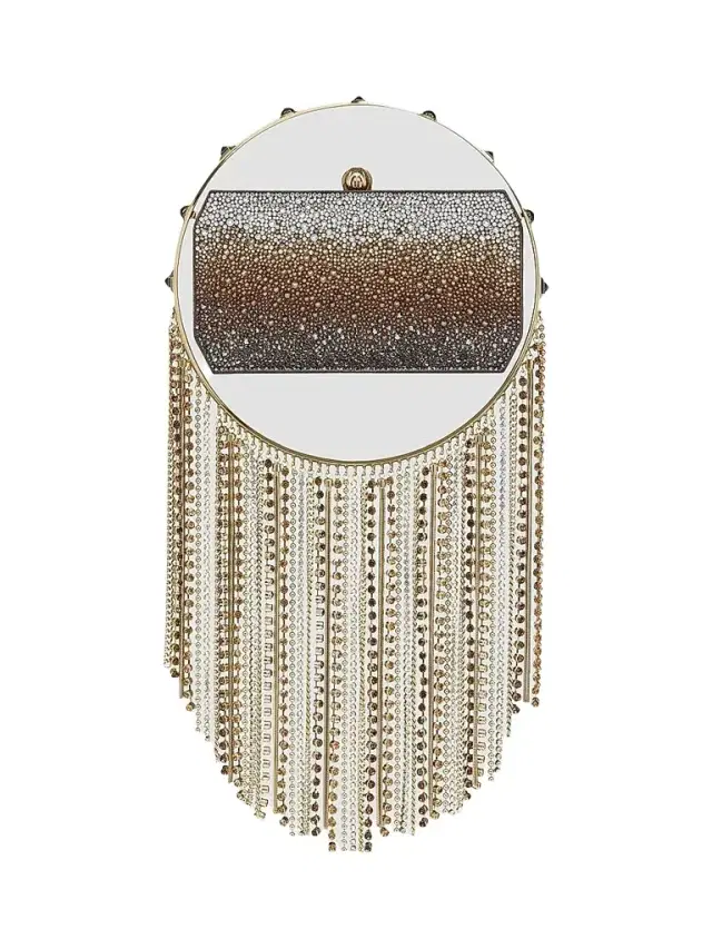 Christian Louboutin Women's Trapeze Evening Clutch