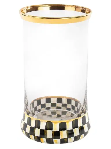 MacKenzie-Childs Courtly Check Highball Glass | Thumbnail 1