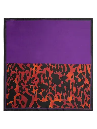 Dries Van Noten Women's Foulard Fleur Du Mal Silk Scarf | Thumbnail 1