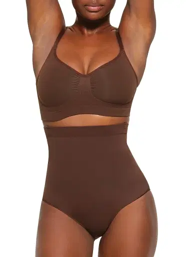 Skims Women's Core Strong High-Waisted Brief | Thumbnail 3