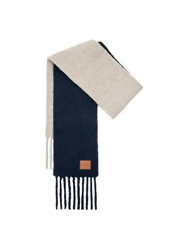 Loewe Men's Bi-Color Alpaca-Blend Scarf