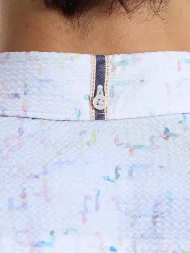 Robert Graham Men's Kingshold Geometric Stretch-Cotton Shirt | Thumbnail 7