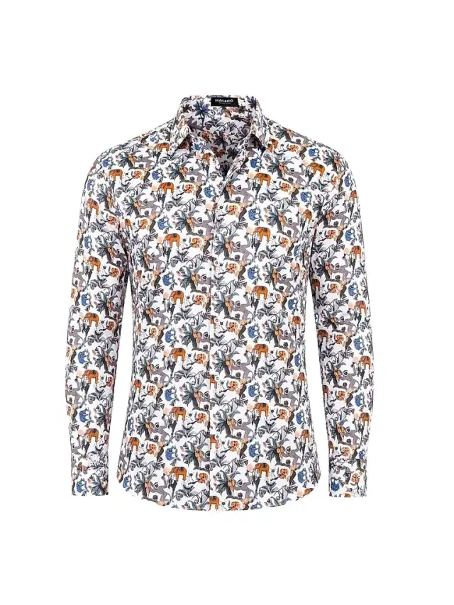 Maceoo Men's Fibonacci Woven Shirt