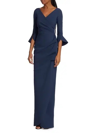 Chiara Boni La Petite Robe Women's Zalfa Ruched Gown | Thumbnail 2