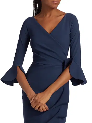 Chiara Boni La Petite Robe Women's Zalfa Ruched Gown | Thumbnail 6