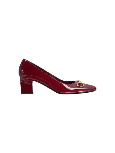 Gucci Women's Signora 55MM Patent Leather Block-Heel Pumps | Thumbnail 1