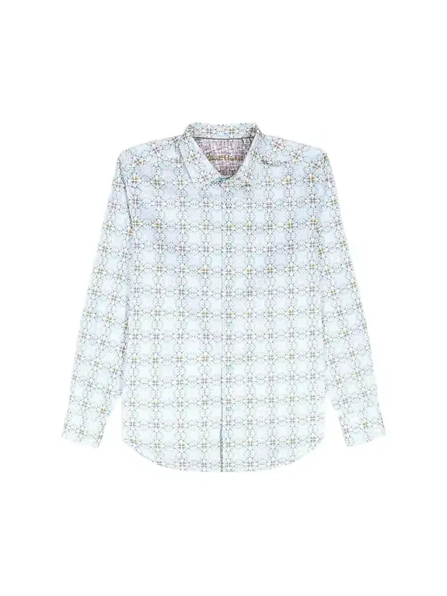 Men's Runnymede Geometric Stretch-Cotton Shirt