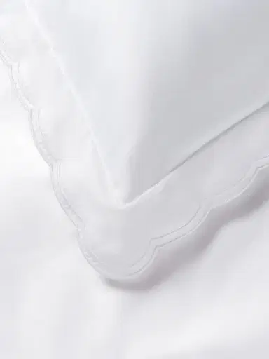 Ralph Lauren Malin Scallop Cotton Sateen Duvet Cover | Thumbnail 2 Ralph Lauren Malin Scallop Cotton Sateen Duvet Cover | Thumbnail 2