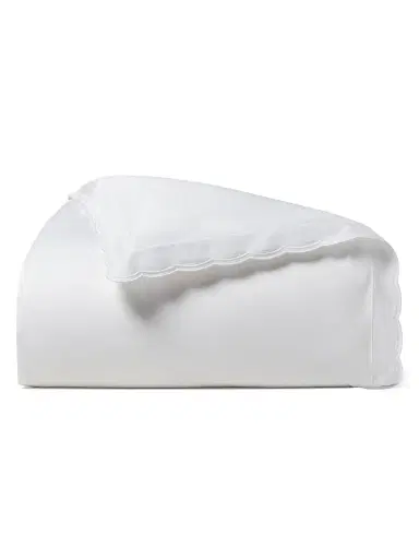 Ralph Lauren Malin Scallop Cotton Sateen Duvet Cover | Thumbnail 4 Ralph Lauren Malin Scallop Cotton Sateen Duvet Cover | Thumbnail 4