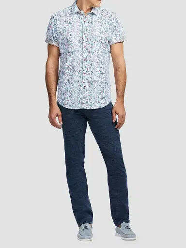 Robert Graham Men's Elgar Printed Button-Front Shirt | Thumbnail 2