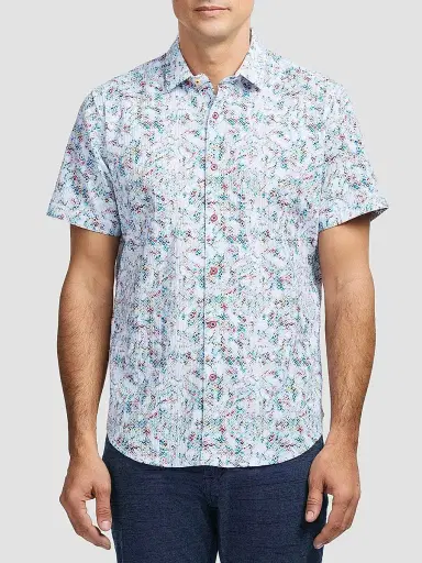 Robert Graham Men's Elgar Printed Button-Front Shirt | Thumbnail 3