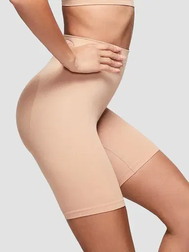 Skims Women's Seamless Sculpt Mid-Thigh Short | Thumbnail 4